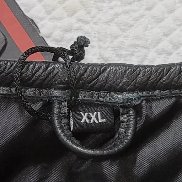 DS Daniel Smart Leather Vest Black Sz XXL - Picture 6 of 14